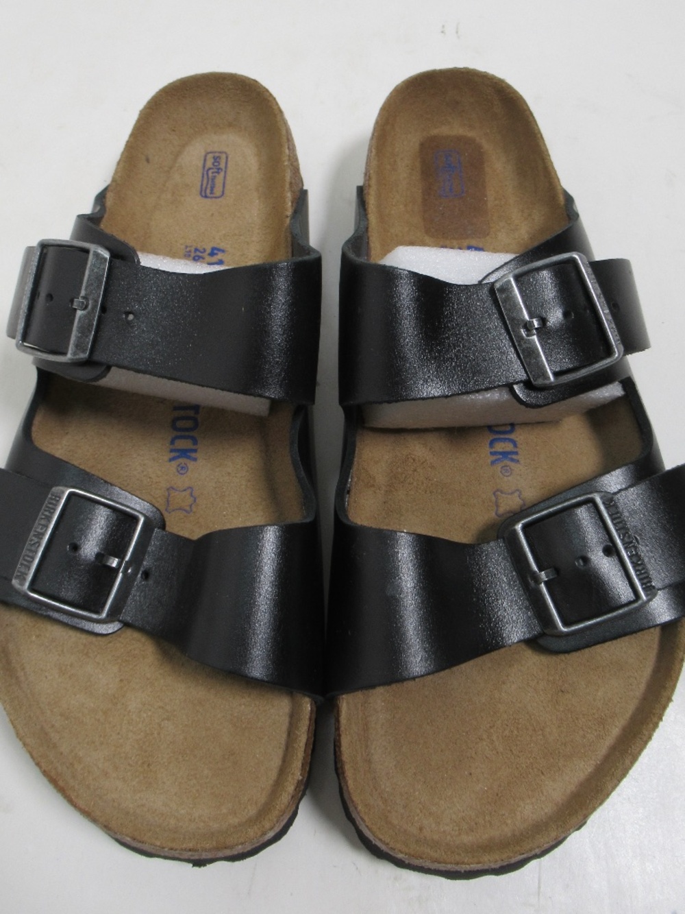 Birkenstock Arizona Soft Footbed Oiled Leather Black 8 US M / 10 US L / 7 UK